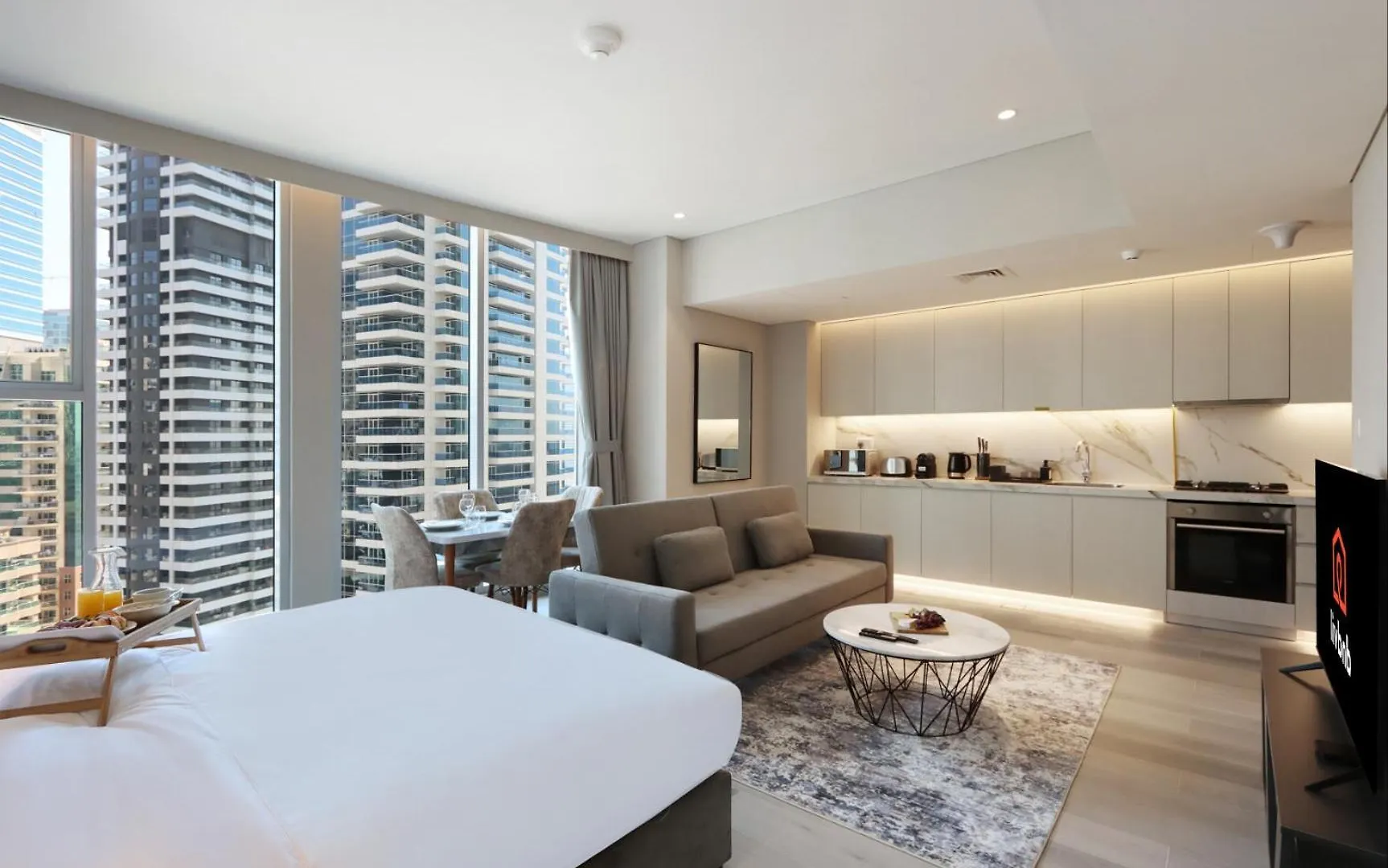 Livbnb -Glam Studio In Marina Next To Marina Walk Dubai Vereinigte Arabische Emirate